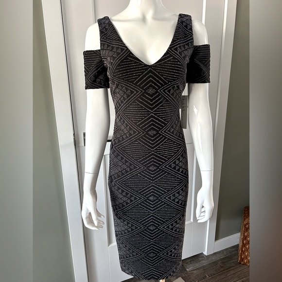 Nicole Miller Cold Shoulder Sheath Dress NWT - Picture 14 of 14